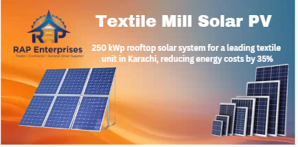 Textile Mill Solar PV